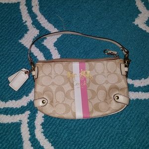 Coach wristlet/small shoulder bag